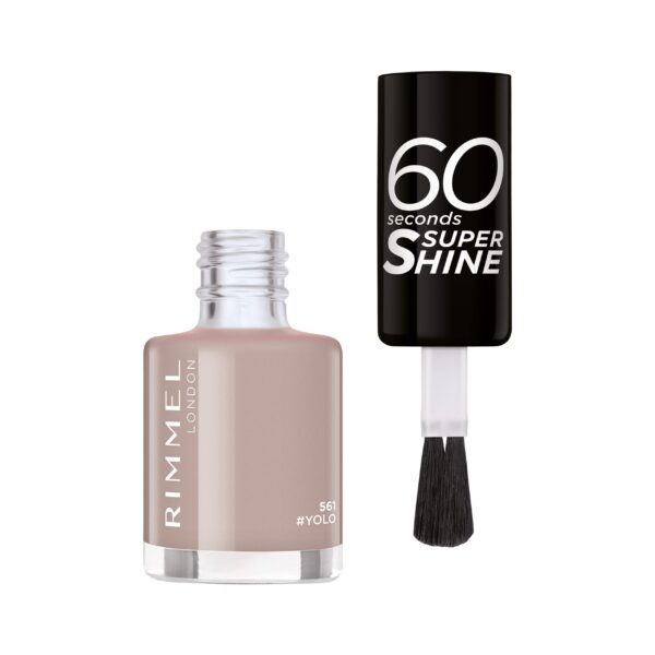 Rimmel 60 Seconds Super-Shine Nail Polish, 561 Yolo, 8 ml