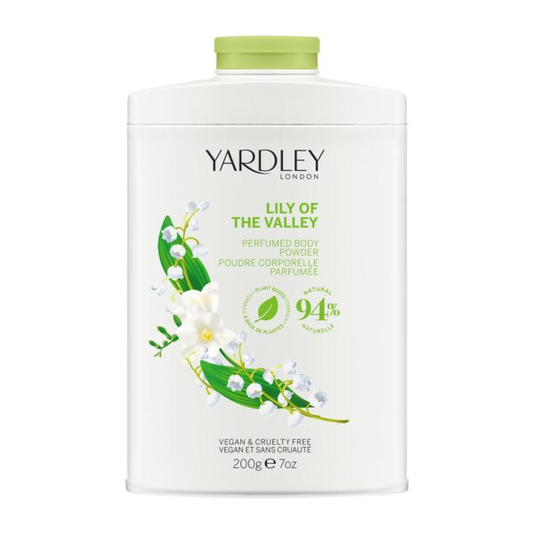 Yardley London Lily of the Valley Perfumed Body Powder 200g