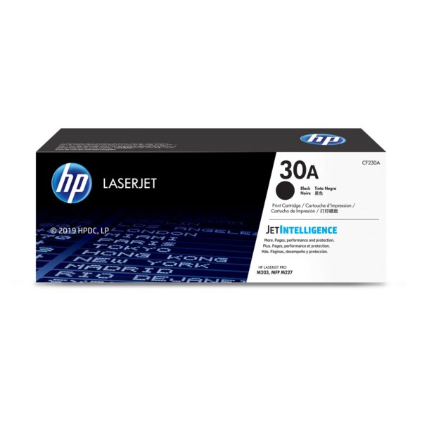 HP CF230A 30A Original LaserJet Toner Cartridge, Black, Single Pack, Standard