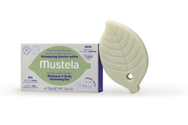 Mustela Solid Shampoo and Cleaner, 75g