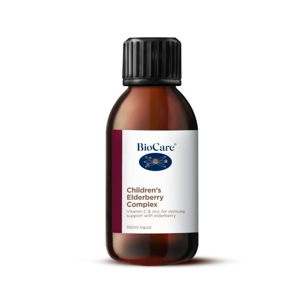 BioCare Children's Elderberry Complex | Especially Designed for Children to Support Their Immune System - 150ml