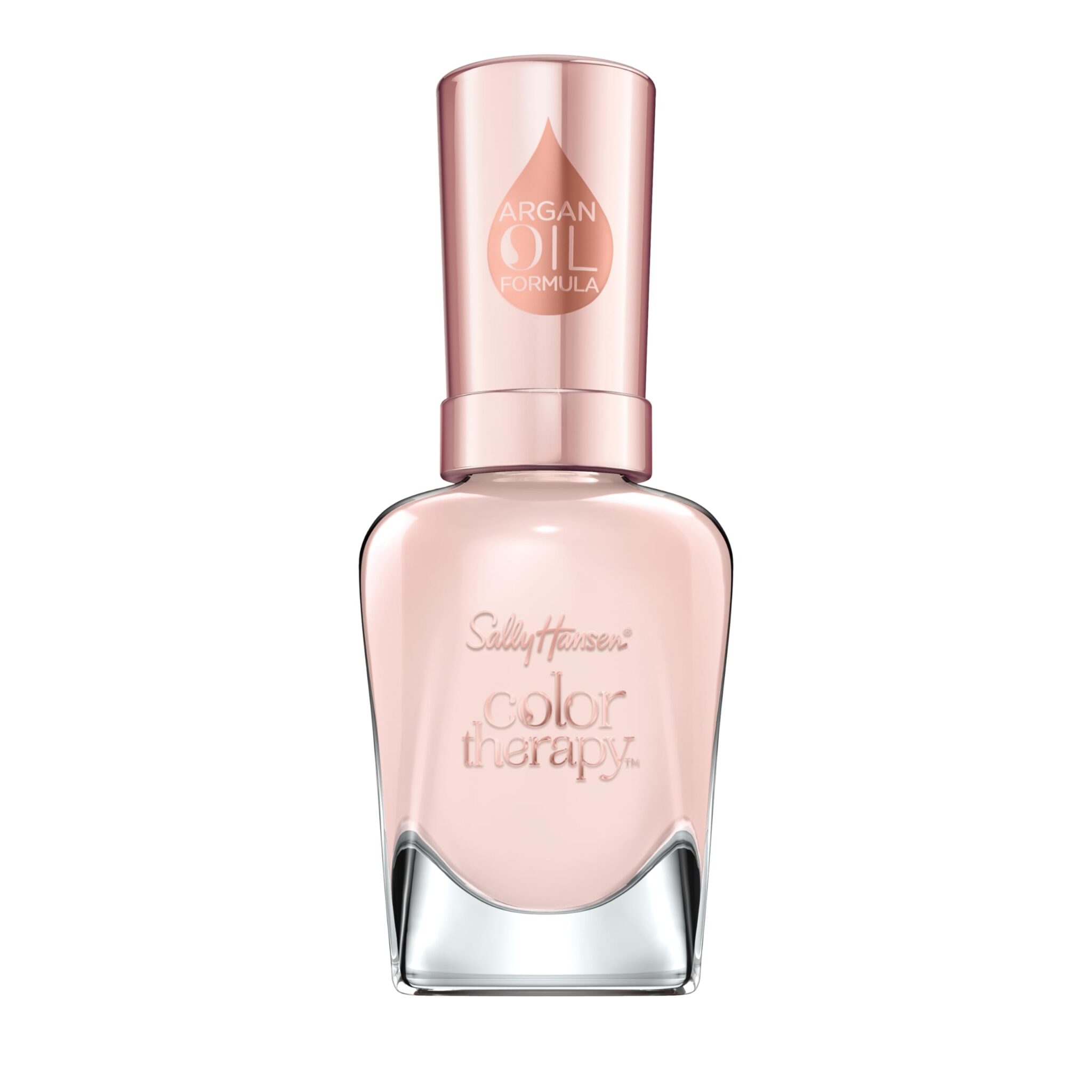 Sally Hansen Colour Therapy Nail Polish Colour 225 Savasan-ahhh, Light Pink, 14.7 ml