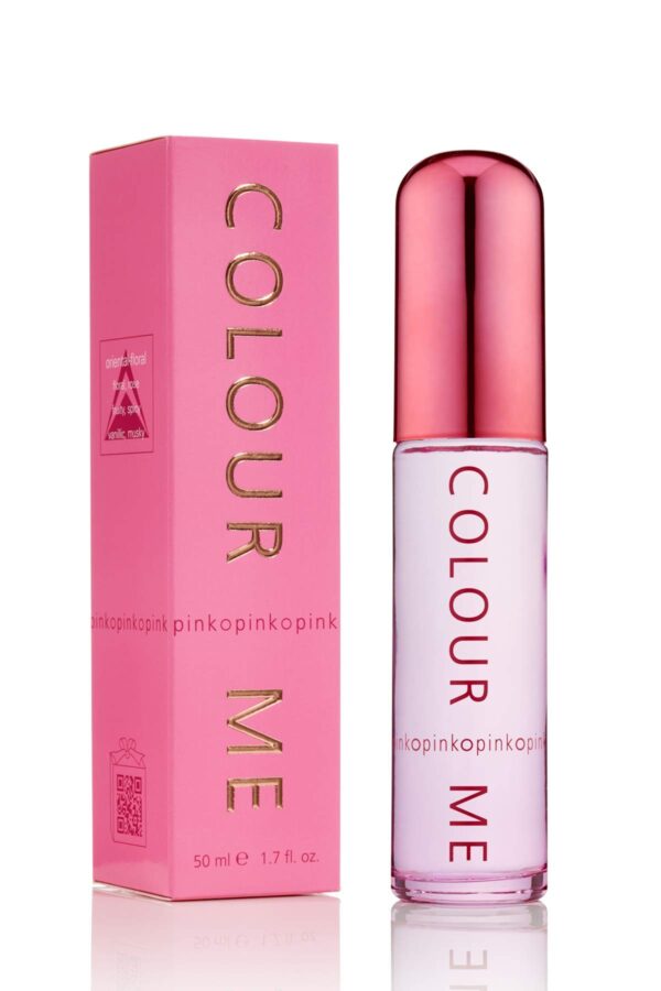 COLOUR ME Pink Perfume for Women. 50ml Eau de Parfum. Luxury Fragrance - Ladies Perfume, Long Lasting Womens Perfumes by Milton-Lloyd