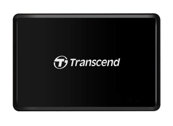 Transcend CFast 2.0 Card Reader USB 3.1 Gen 1 (Ideal for high-resolution video, raw image transfers and post-production processing) TS-RDF2, Black