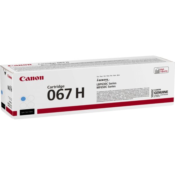 Canon 067H Toner Cartridge 1 Piece(s) Original Cyan