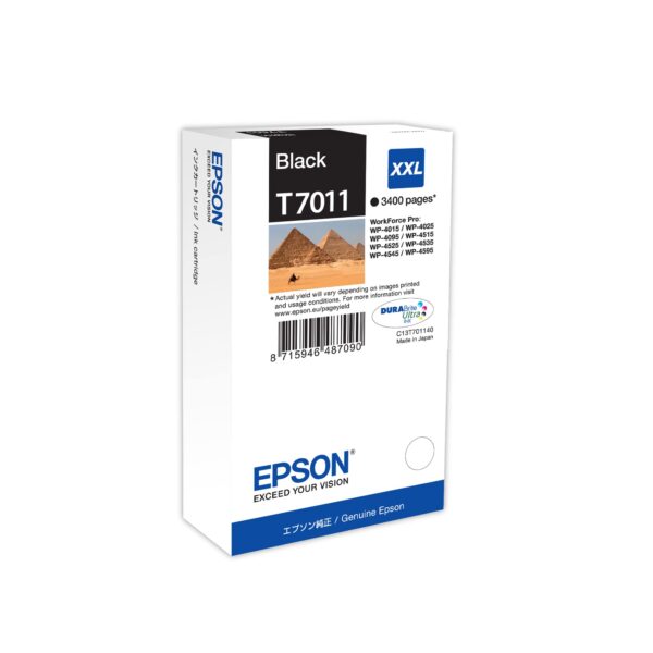 Epson Ink Cartridge XXL Black 3.4k