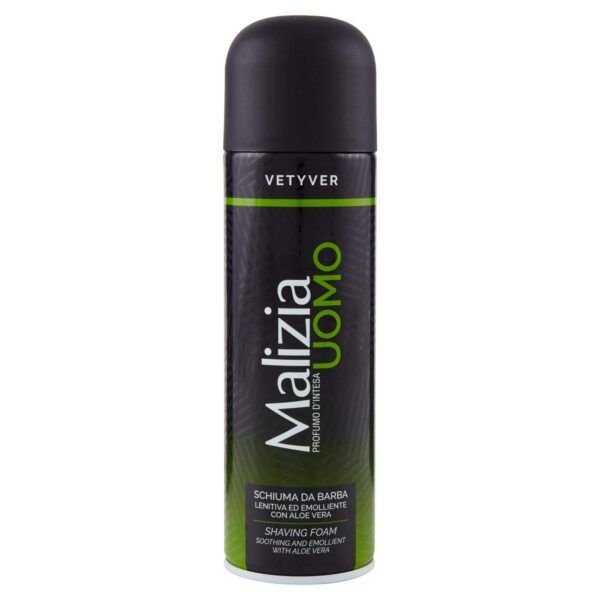 MALIZIA UOMO - VETYVER - Shaving Foam 300ml