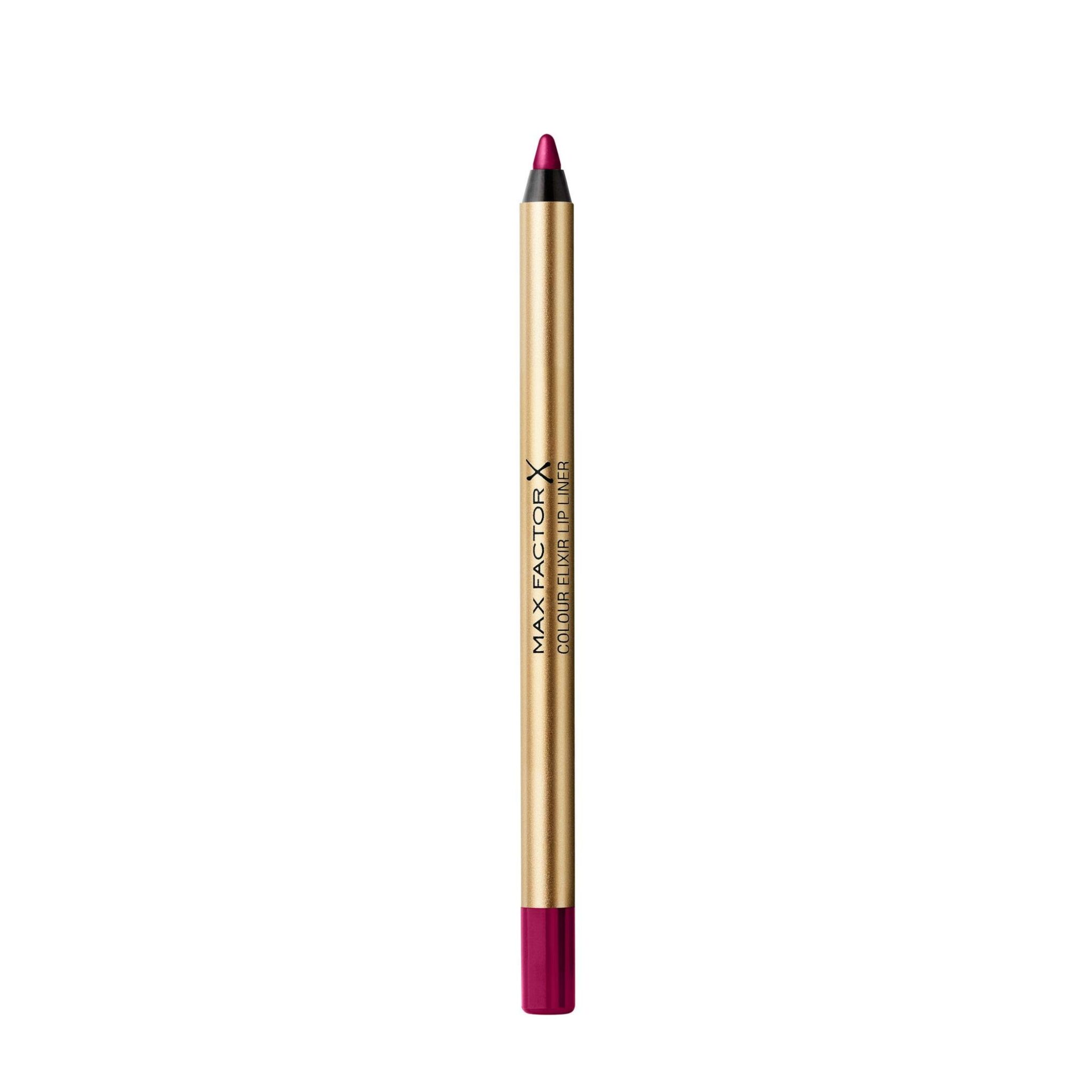 Max Factor Colour Elixir Moisturising Lip Liner, Plum Pass, 1.2 g