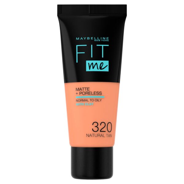 Maybelline Fit Me Matte & Poreless Foundation 320 Natural Tan 30ml