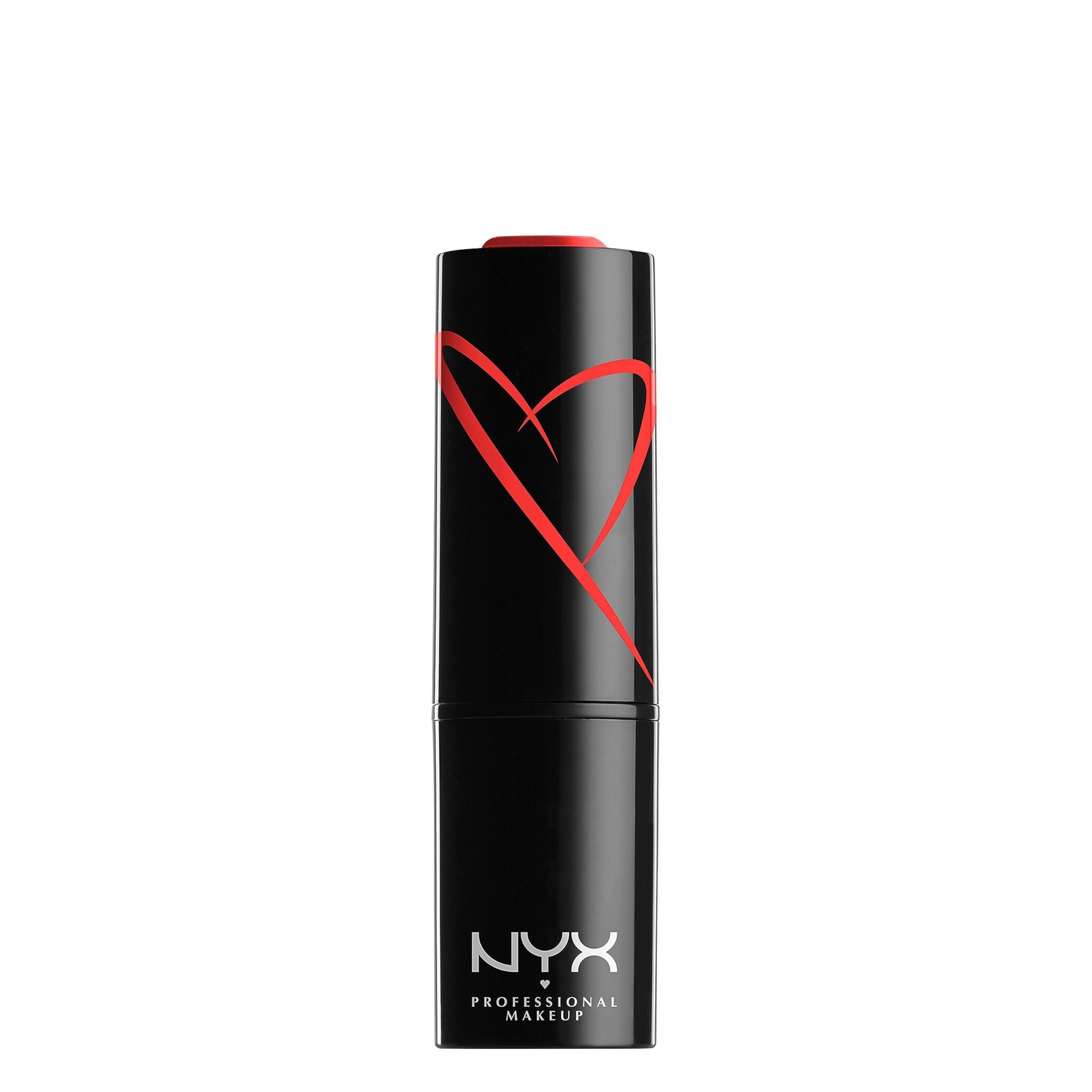 NYX Professional Makeup Shout Loud Satin Lipstick, Ultra-Saturated Colour, Vegan Formula, A La Mode