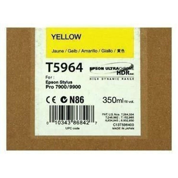 Epson - yellow - original - ink cartridge