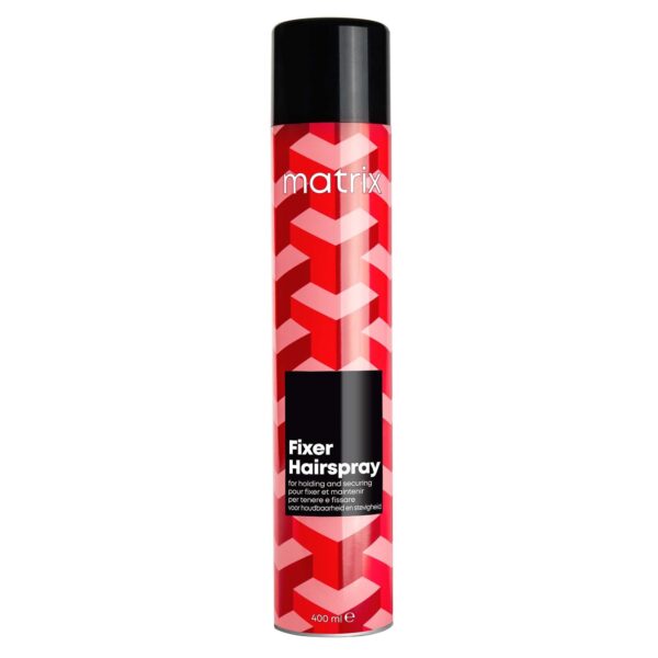 Matrix Fixer Hairspray, For Flexible Holding and Securing with Dry Finish, 24hr Humidity Resistance 400ml