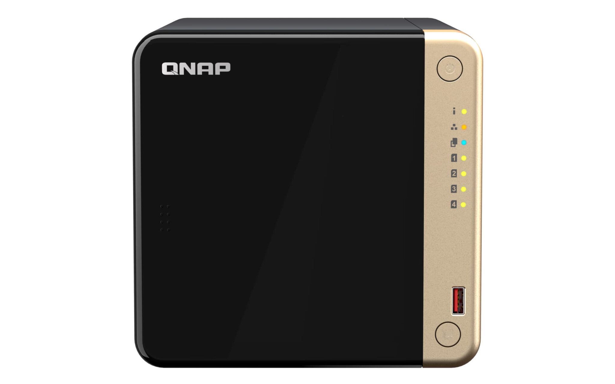 QNAP TS-464 Series | TS-464-8G, 4-Bay, Intel Quad-core CPU, 2 x M.2 Slots, 2.5GbE Desktop NAS, 8GB RAM