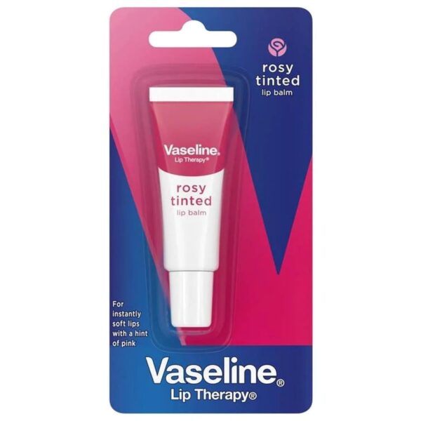 Vaseline Lip Therapy Rosy Tinted Lip Balm Tube 10 g