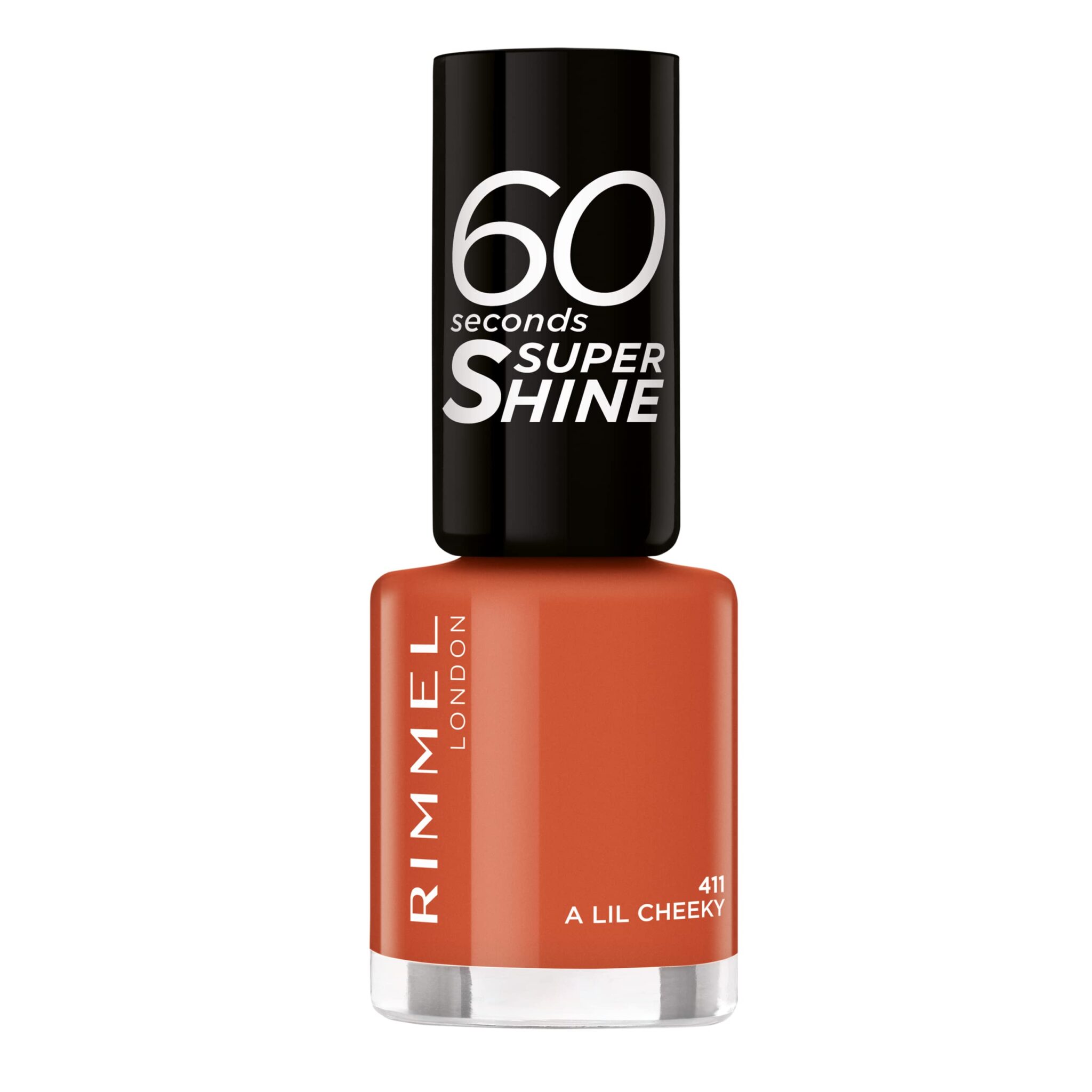 Rimmel London 60 Seconds Super Shine Nail Polish - 411 A Lil Cheeky