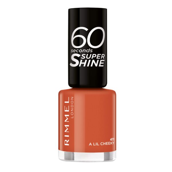 Rimmel London 60 Seconds Super Shine Nail Polish - 411 A Lil Cheeky