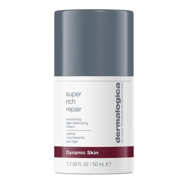 Dermalogica Super Rich Repair Moisturiser 50ml - Nourishes Chronically Dry Skin, Insulates Skin Against Extreme Environmental Elements, Fortified with Allantoin to Help Soothe All Skin Types