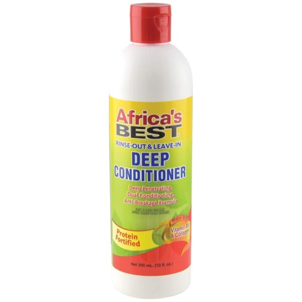 AFRICA'S BEST DEEP CONDITIONER / LEAVE IN CONDITIONER /AFRO HAIR CARE 356ml