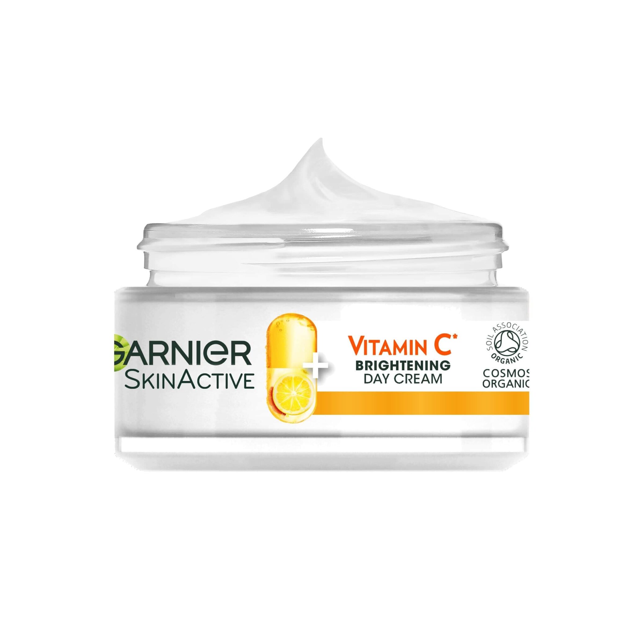 Garnier Vitamin C Brightening Day Cream 50ml, Face Moisturiser to Nourish Skin, Smooth Lines & Boost Glow, With Vitamin C and Super Citrus For Radiant, Healthy Skin