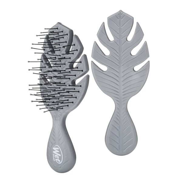 Wet Brush Go Green Mini Detangler Brush - Grey for Unisex 1 Pc Hair Brush