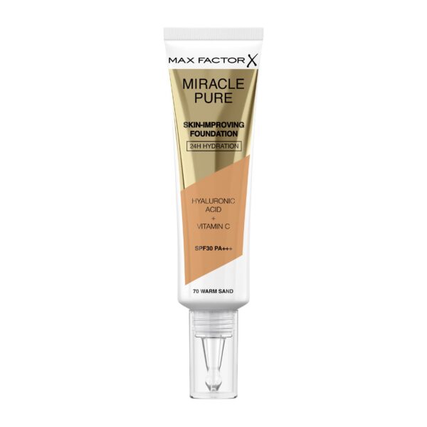 Max Factor Miracle Pure Foundation, Warm Sand 70