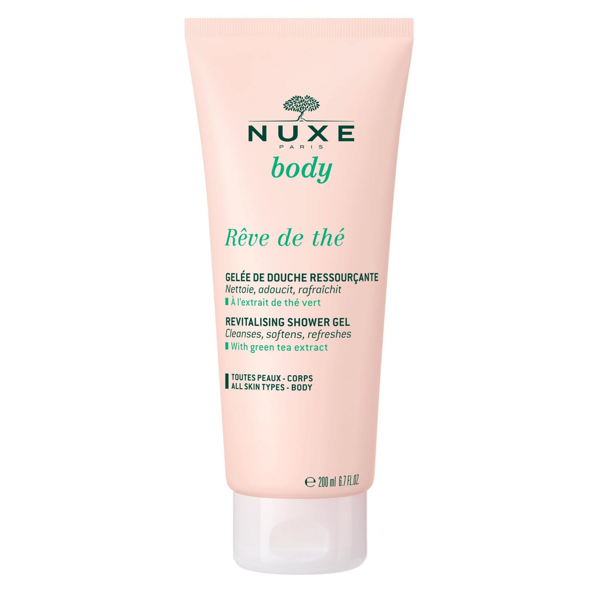 Nuxe - Body Rêve de Thé Revitalising Shower Gel 200 ml (Pack of 1)