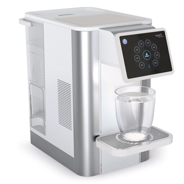 Aqua Optima Aurora Chilled Filtered Water Dispenser - 3.8L Capacity - With 1 x 30 Day Evolve+ Water Filter for the Reduction Of Microplastics, Chlorine, Limescale And Other Impurities