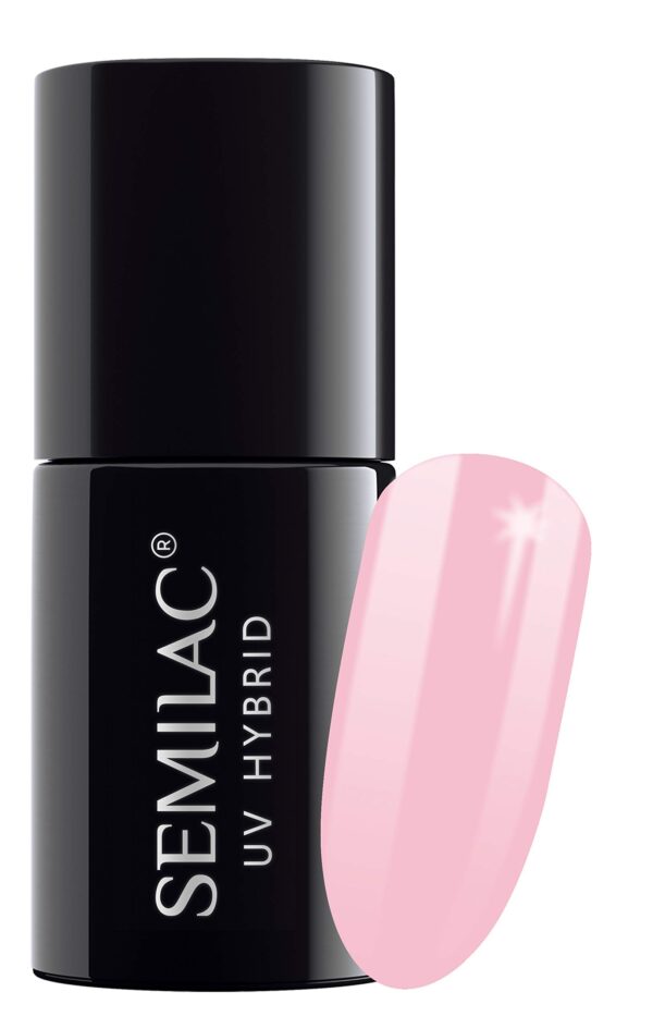 SEMILAC 003 Sweet Pink Gel Nail Polish. 100% Odourless, Long Lasting & Easy To Apply. UV/LED Gel Nail Varnish For Manicure & Pedicure At Home Or Salon 7ml