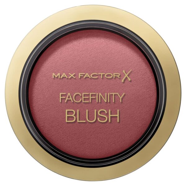 MAX FACTOR - Facefinity Blush - Flawless Demi-Matte Finish - Compact Texture, Easy To Degrade For Various Colour Intensity - 50 Sunkissed Pink