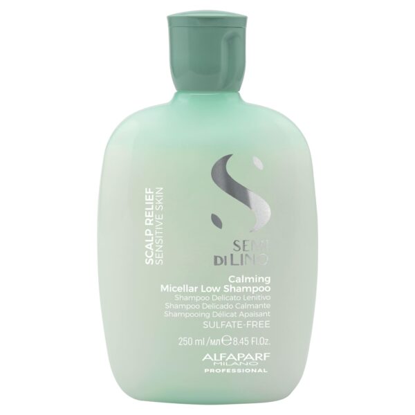 Alfaparf Milano Semi di Lino Scalp Relief Calming Micellar Low Shampoo, 250 ml