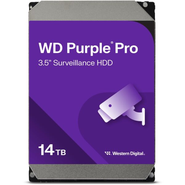 WD Purple Pro 14TB Surveillance Hard Drive