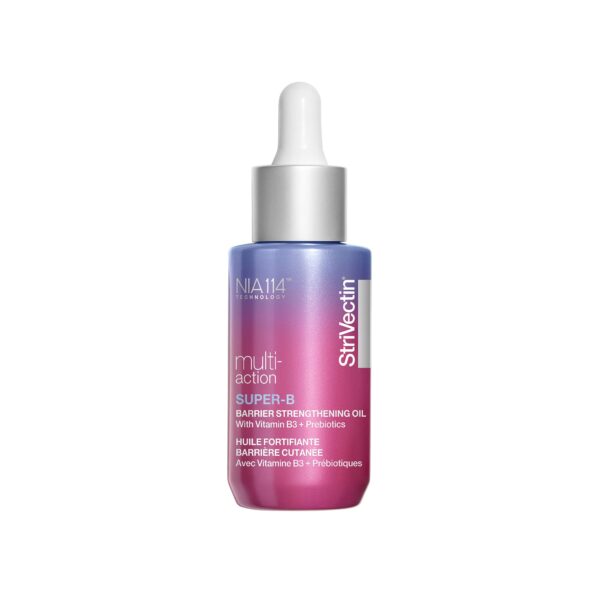 StriVectin Super-B Barrier Strengthening Oil (​ (1 Oz, 30ml)|Contains Vitamin B3 & Prebiotics to Strenghten Skin Barrier, Visibly Smooths Skin, Includes Peptides