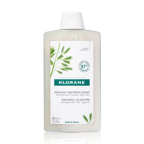 Klorane - Ultra-gentle Shampoo with Oat - All hair types, 400ml