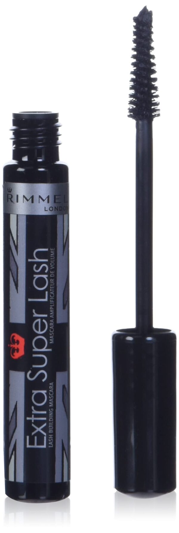 Rimmel Extra Super Lash Mascara, Black-Black 0.27 oz by Rimmel