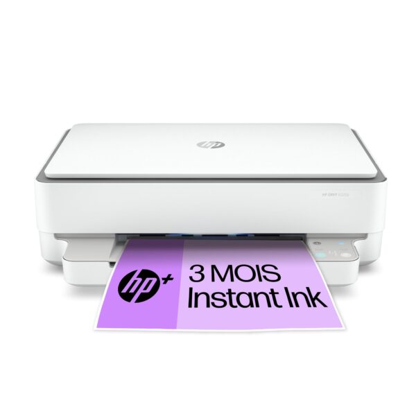 HP Envy 6020e Multifunction Printer - 3 months of Instant Ink printing with HP +