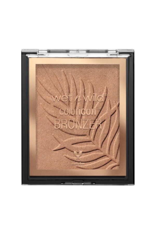 Wet n Wild, Color Icon Bronzer, Soft and Creamy Bronzer with Gel-infused, Long-wearing Formula, for a Sun-kissed Glow and Natural Tan Flush, Vegan, Ticket To Brazil