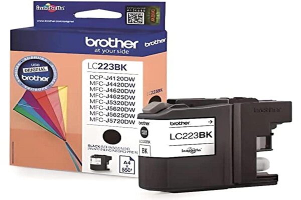 BROTHER LC223BK - Black - original - ink cartridge DCP-J4120, J562, MFC-J4625, J480, J5320, J680, J880, Business Smart MFC-J4420