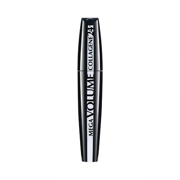 L'Oreal Paris Mega Volume 24H Collagen Mascara, Extra Black