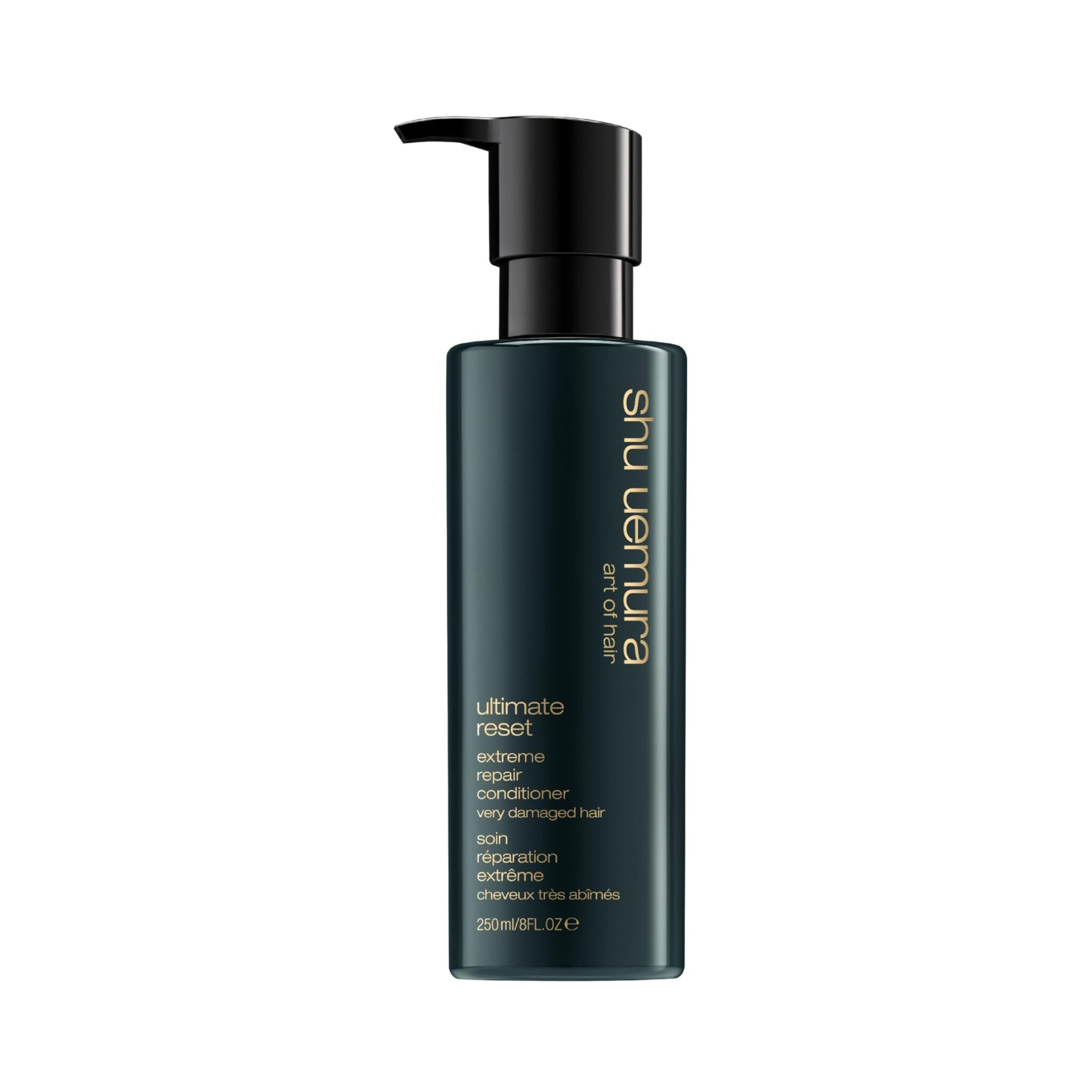 Shu Uemura, Extreme Repair Conditioner Ultimate Reset, Very Damaged Hair, Enriched with Rice Extract, Repairs & Strengthens, 250 ml