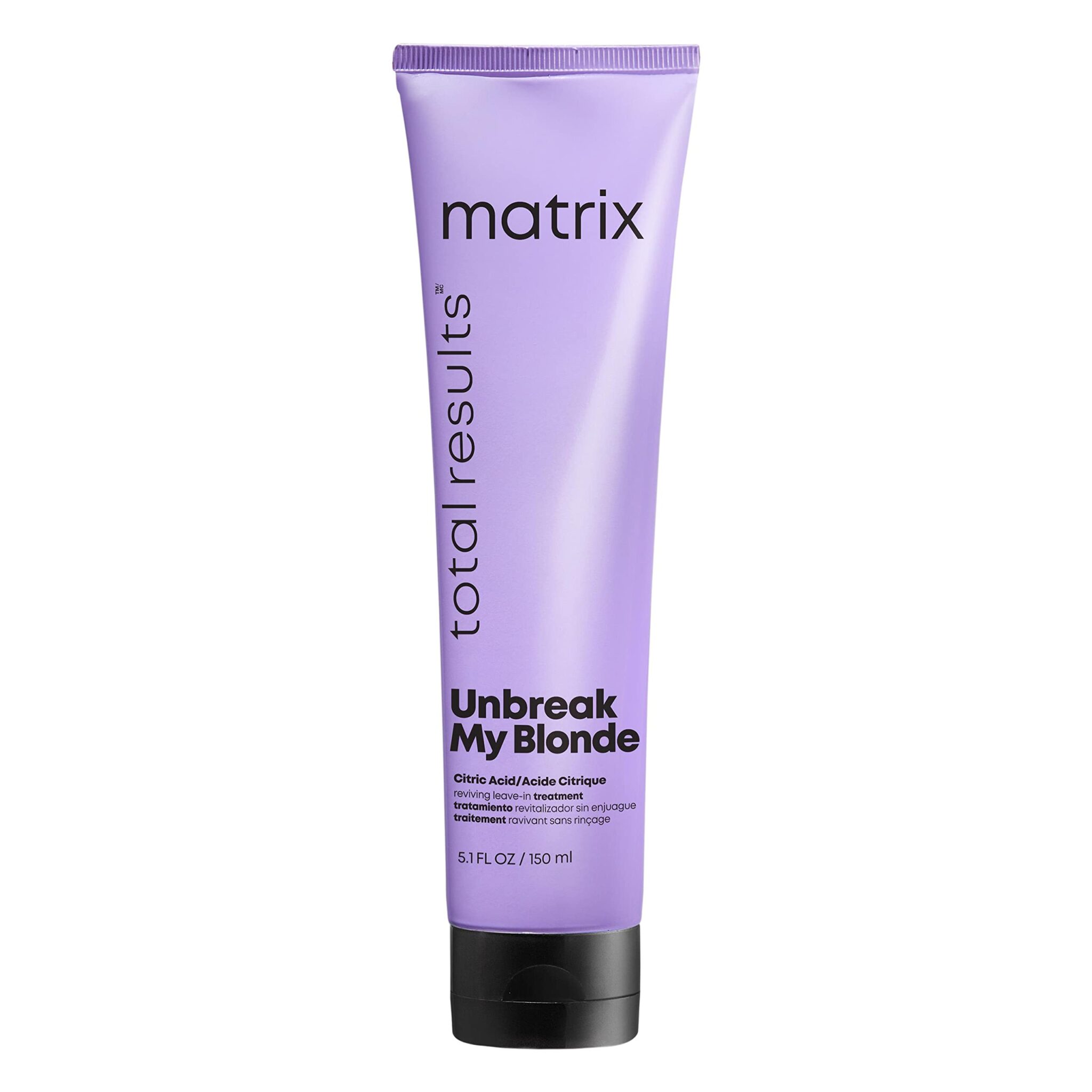 Matrix Hair Leave-In Treatment, For Pre-lightened or Bleached Blonde Hair, Total Results, Unbreak My Blonde, 150ml