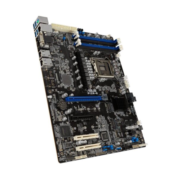 ASUS P12R-E Motherboard - Intel C256 - Intel LGA1200 Socket - DDR4 RAM - ATX