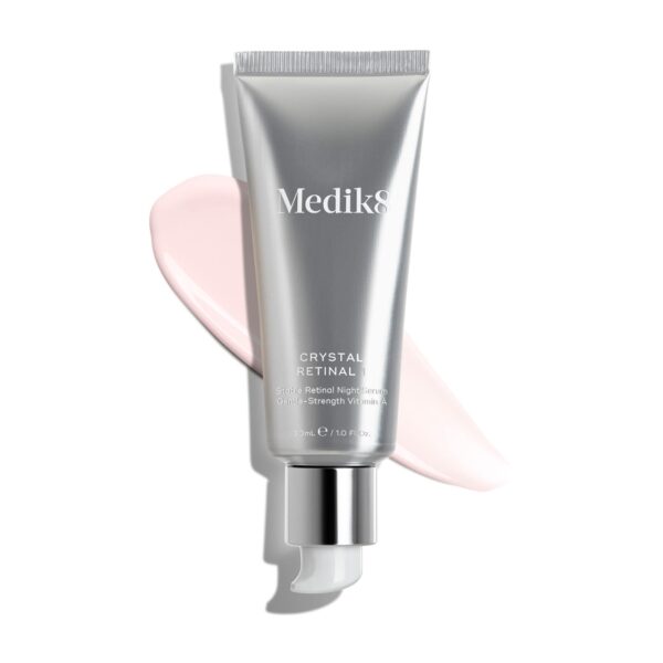 Medik8 Crystal Retinal 1 - Age-Defying Retinal Night Serum - Improves Wrinkles & Skin Firmness - 0.01% Retinal Strength - 11x Faster than Retinol - For Sensitive Skin - 30ml