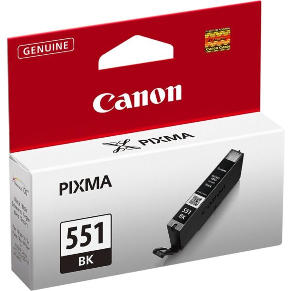 Canon CLI-551BK Black Inkjet Cartridge (Pack of 1) 6508B001