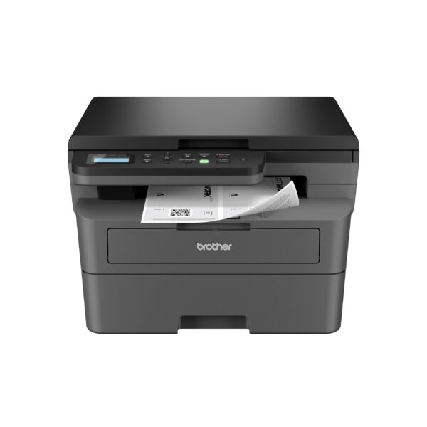 Brother DCP-L2627DW EcoPro, 3-in-1 Monochrome Laser Multifunction Printer, 32 ppm, Automatic Duplex Printing, 2 Line LCD Control Panel, USB and 5 GHz Wi-Fi