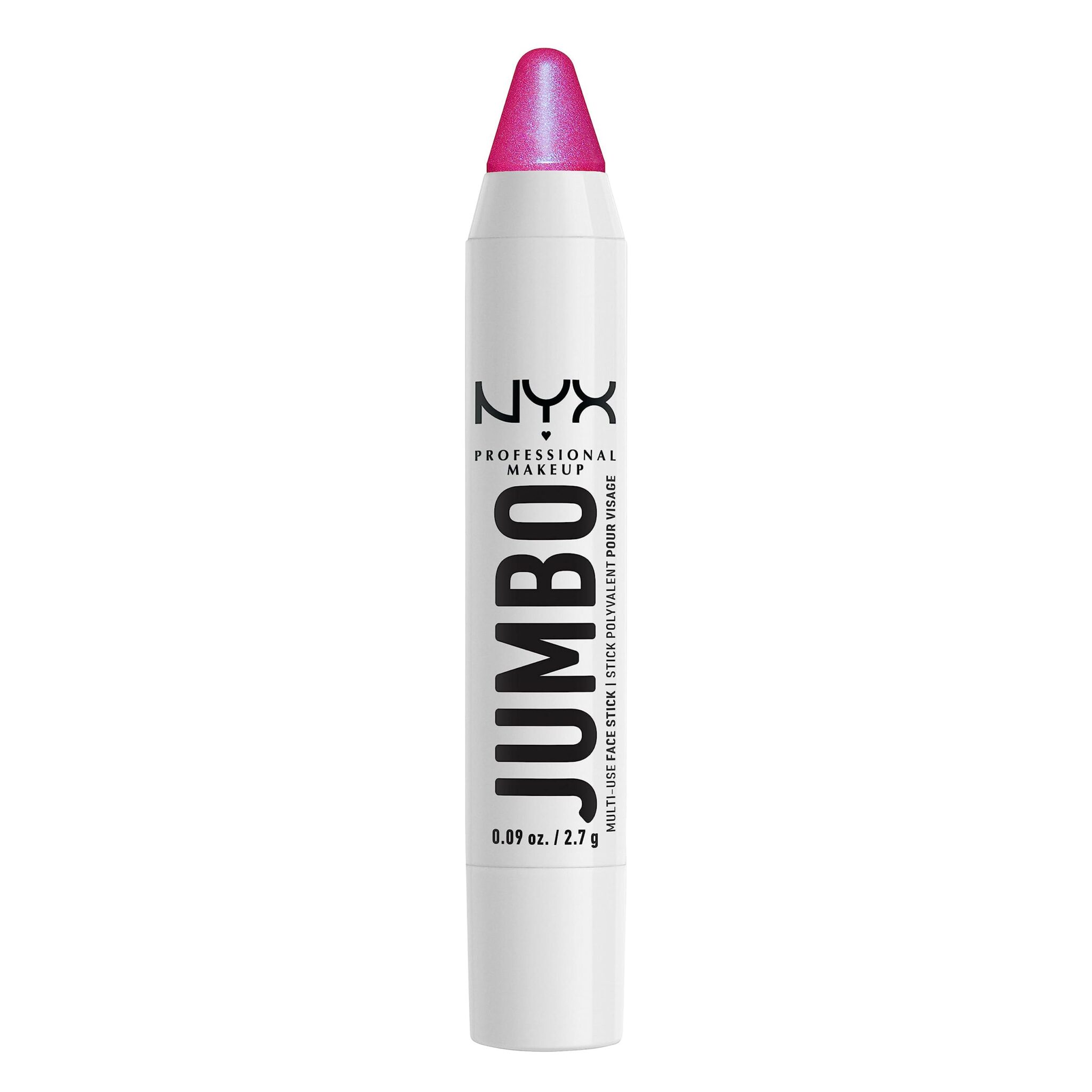 NYX Professional Makeup Multi-Use Highlighter Stick, Weightless Buildable Formula with Jojoba Oil, Twist-Up – No Need To Sharpen, Vegan and Cruelty-Free, 2.7 g, Shade: Blueberry Muffin