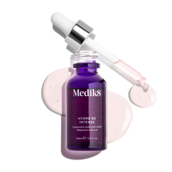 Medik8 Hydr8 B5 Intense - Supercharged Multi-Weight Hyaluronic Acid Serum - Replenishes, Smooths & Plumps Skin - Ideal For Normal to Dry Skin Types - 30ml