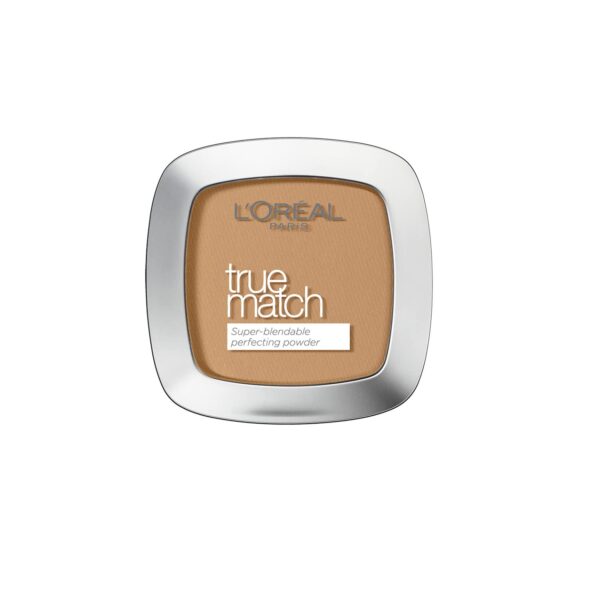 L'Oreal Paris Powder Foundation, Light Texture for a Flawless Finish, True Match Pressed Powder Foundation, 2N Vanilla