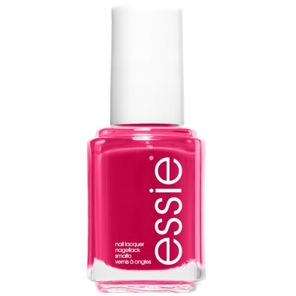 Essie Nail Polish 30 Bachelorette Bash Creamy Fuchsia Red Pink Colour, Original High Shine and High Coverage Nail Polish 13.5 ml