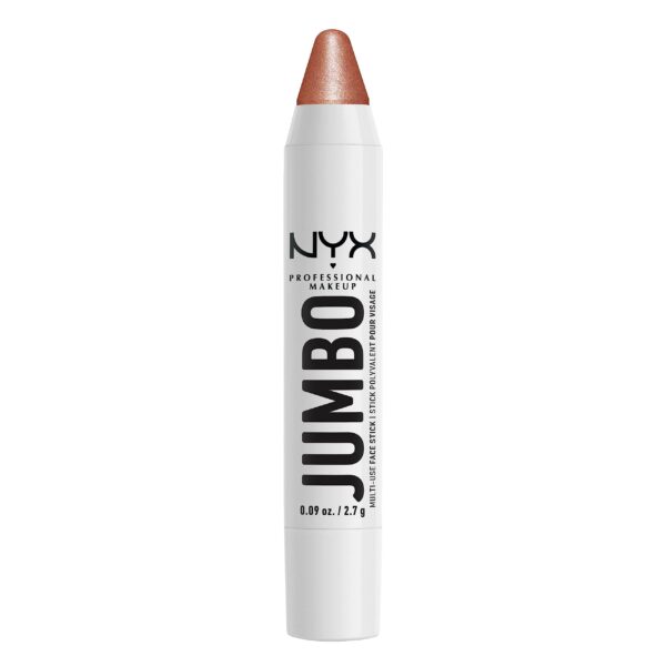 NYX Professional Makeup Multi-Use Highlighter Stick, Weightless Buildable Formula with Jojoba Oil, Twist-Up – No Need To Sharpen, Vegan and Cruelty-Free, 2.7 g, Shade: Coconut Cake