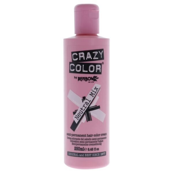 Crazy Color Semi Permanent Hair Colour, Neutral Mix 250 ml